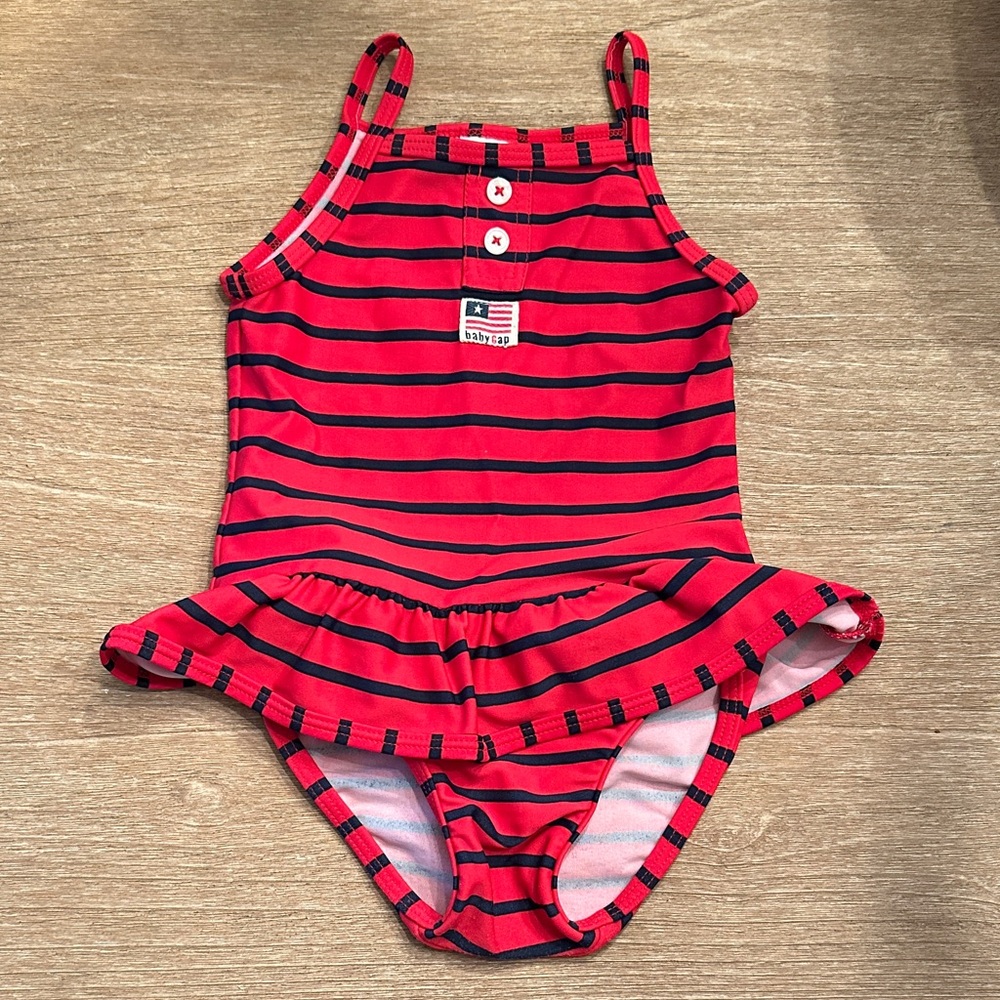 BabyGAP Striped Swimsuit